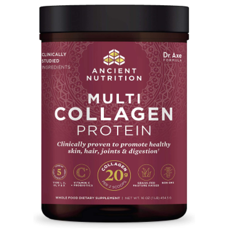 Multi Collagen Pure Peptides Protein Powder Without Dairy & Soy - 16.2 oz