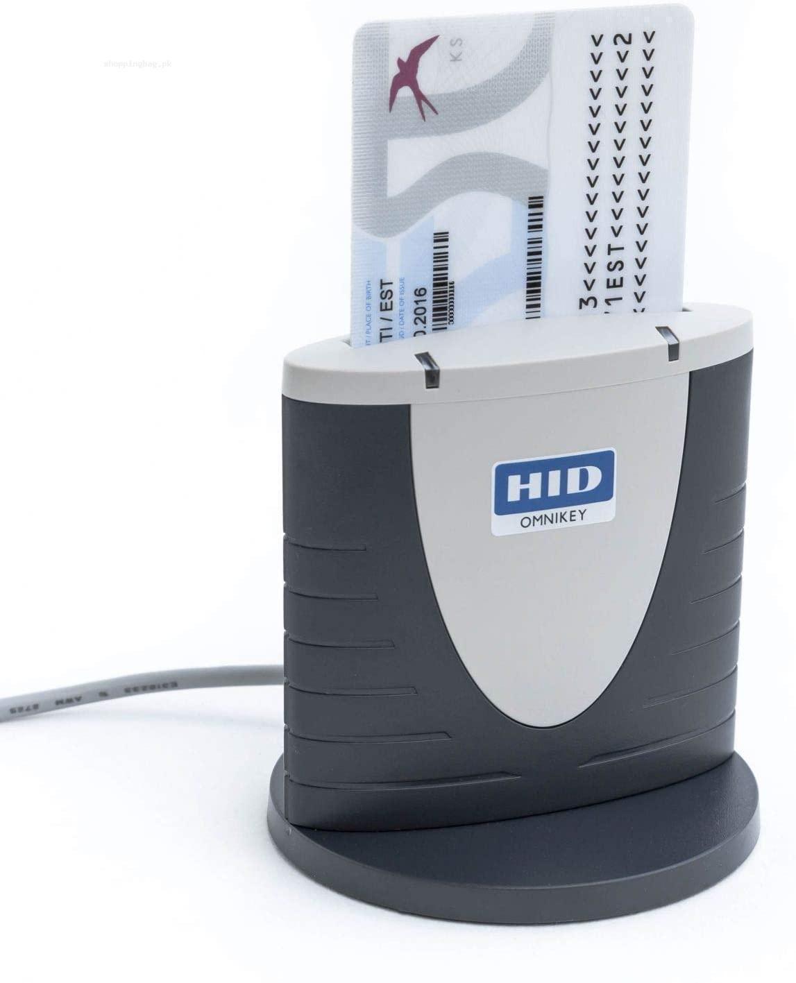 HID OMNIKEY Smart Card reader 3.0 USB by HID Global - Grey