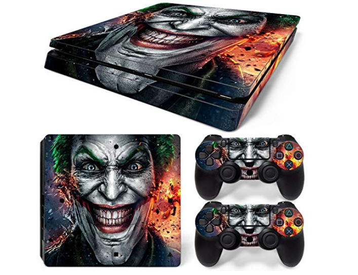 XVSGE PS4 Slim Skin Joker Vinyl Decal Cover For Sony Playstation 4