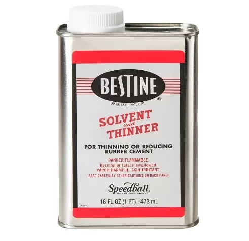 Bestine Solvent and Thinner for Cleaning Ink, Adhesive and Parts