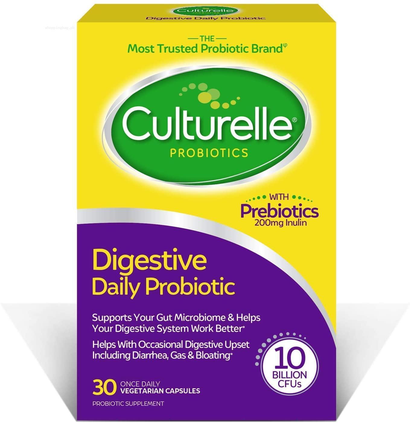 Culturelle Digestive Daily Probiotic Health Capsules -  200mg 30 count