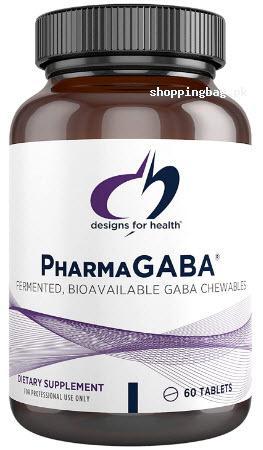 PharmaGABA Chewables Supplement to Support Calm sleep 200mg (60 Tablets)