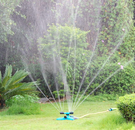 Adjustable Automatic 360 Rotating Garden Sprinkler Price In Pakistan