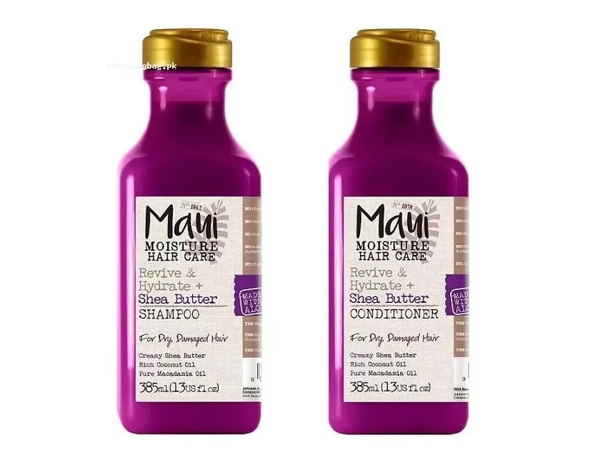 Maui Moisture Hair Care Revive And Hydrate Shampoo Conditioner for Dry Damaged Hair