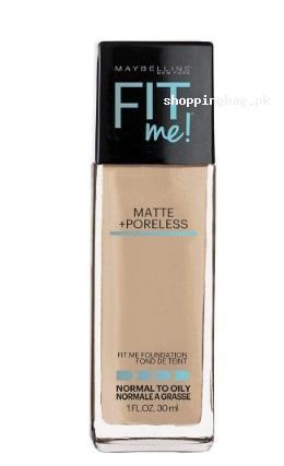 Maybelline New York Fit Me Matte Plus Poreless Foundation - Light Beige