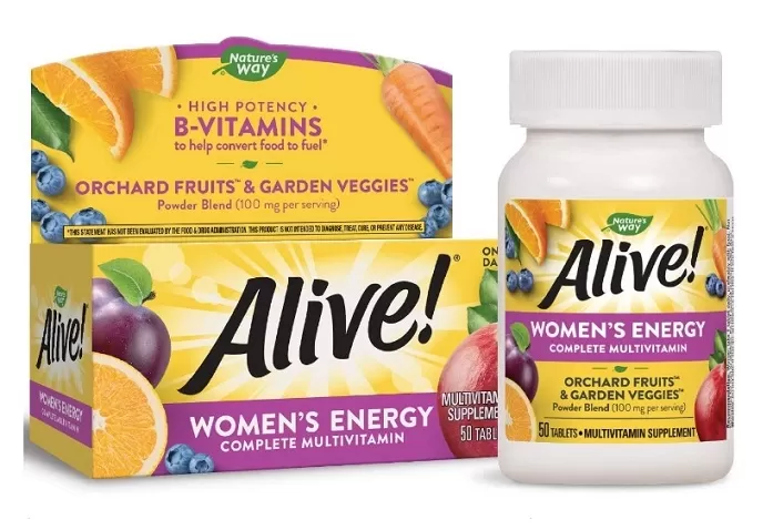 Nature’s Way Alive! Complete Multivitamin Supplement for Women - 50 Tablets