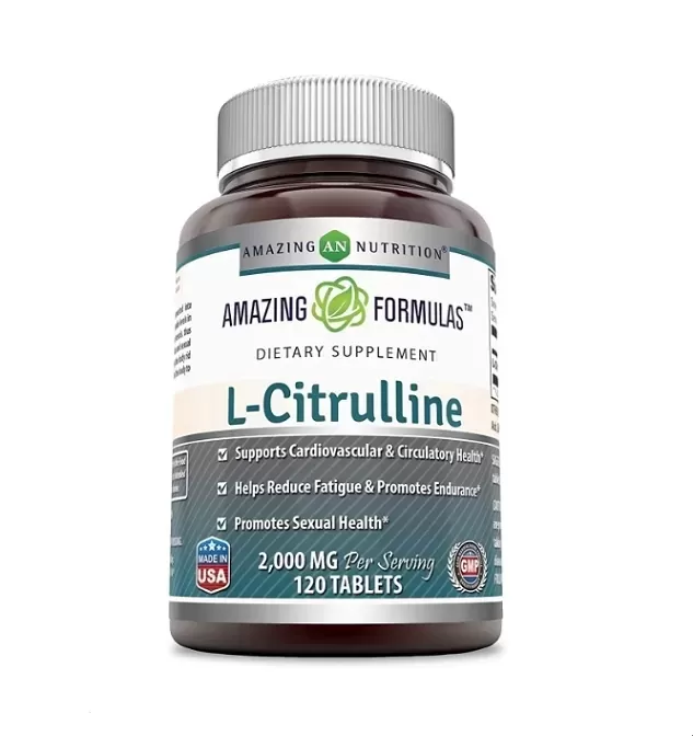 Cardiovascular Health L Citrulline Gluten Dietary Supplement