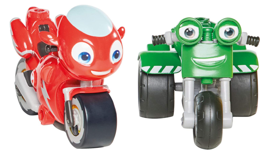 Ricky Zoom Loop And Scootio Motorcycle Toys (Set of 2)