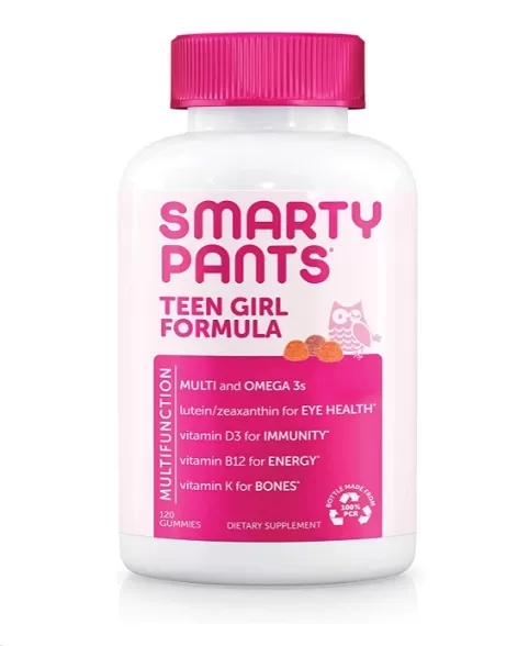 SmartyPants Teen Formula Dietary Supplement for Girls