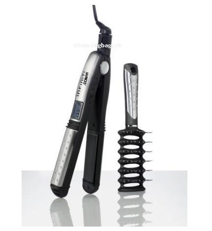 Conair CS31L Infiniti Ceramic Straightener with Vent Brush