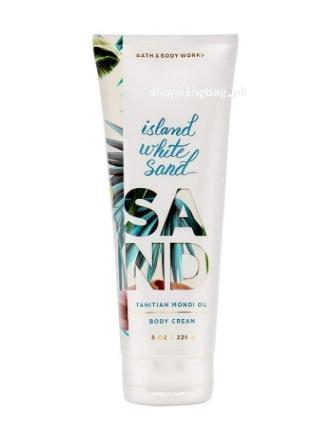 Bath and Body Works Island White Sand Body Moisturizer Cream