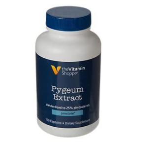 The Vitamin Shoppe Pygeum Extract Supplement 100 Capsules
