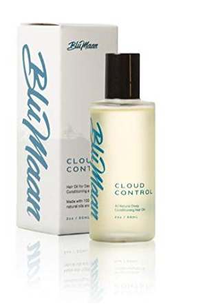 BluMaan Cloud Control Hair Oil for Dry Frizzy Damaged Hair 2.0 oz