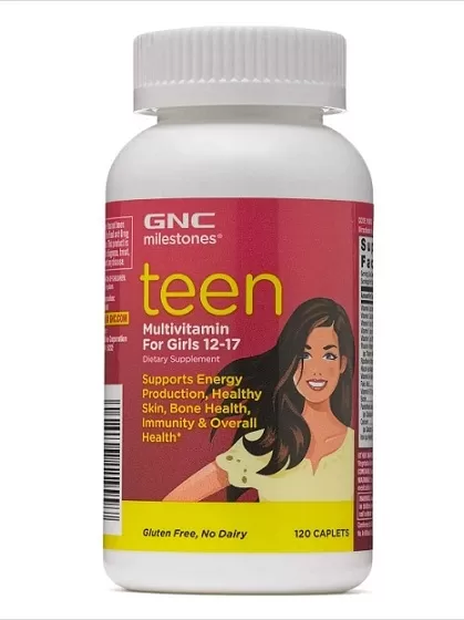 GNC milestones Teen Multivitamin for Girls 12 to 17 years