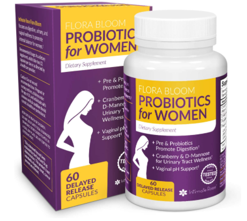 Probiotics Supplement for Women for pH Balance - 60 Capsules