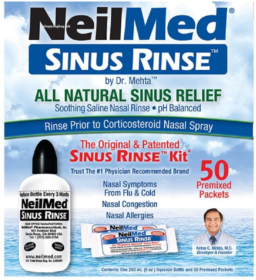 NeilMed Sinus Rinse Kit - Nasal kit - 8oz