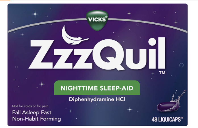 ZzzQuil, Nighttime Sleep Aid LiquiCaps