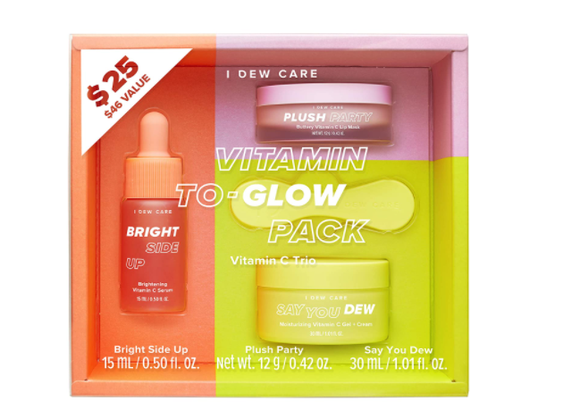 I DEW CARE Vitamin To-Glow Pack Korean Skin Care Set