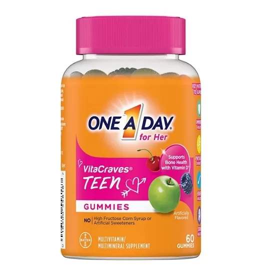 ONE A DAY Vitacraves Teens Gummies Vitamin Complex for Girls