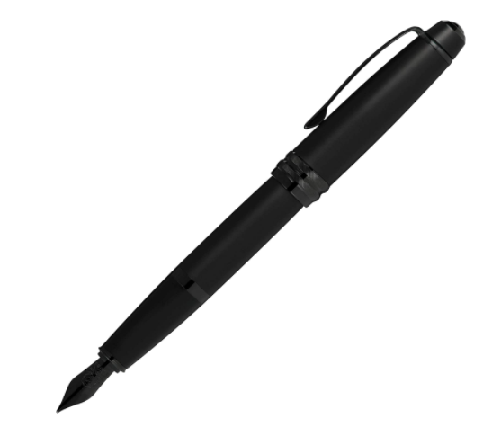 Cross Bailey Matte Black Lacquer Fountain Pen