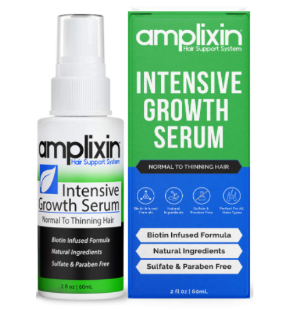 Amplixin Intensive Biotin Hair Growth Serum - 2Oz