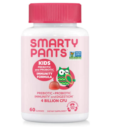 SmartyPants Kids Prebiotic and Probiotic Gummies