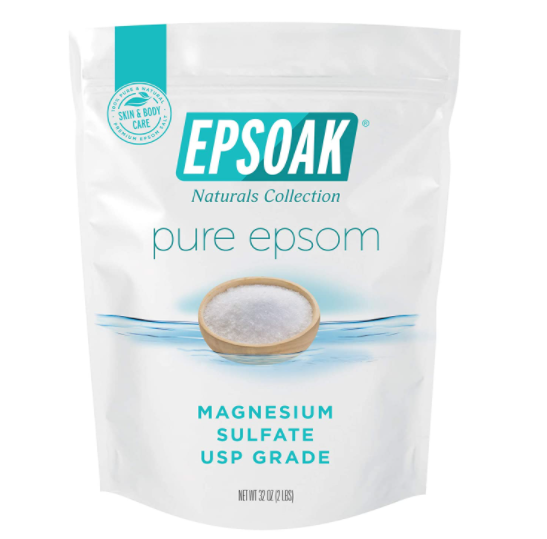 Unscented 2lbs Epsoak Epsom Salt Magnesium Sulfate