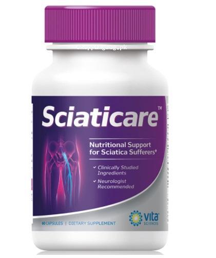 Sciaticare Sciatica Pain Relief Supplement - 60 Capsules