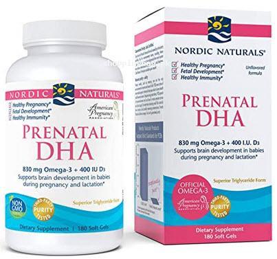 Prenatal DHA Vitamin D3 for Healthy Baby Development