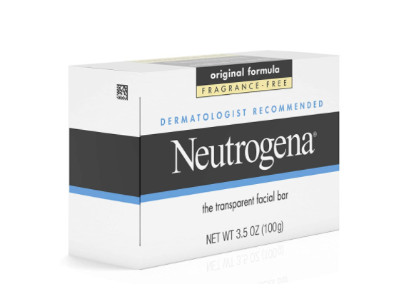 NEUTROGENA Glycerin-rich Transparent Facial Bar Fragrance Free 3.5 oz.