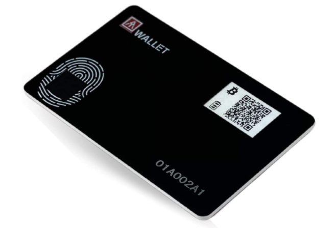 Fingerprint Cryptocurrency Wallet with Biometric Security