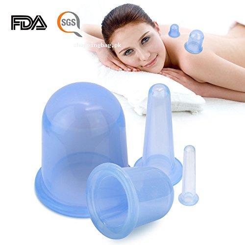 Suction Vacuum Cup Sets for Face Body Massager 4 PCS