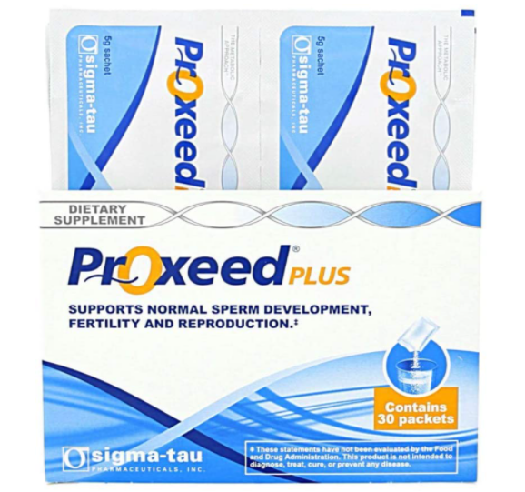 PROXEED Plus Male Fertility Supplement For Sperm Development - 60 count