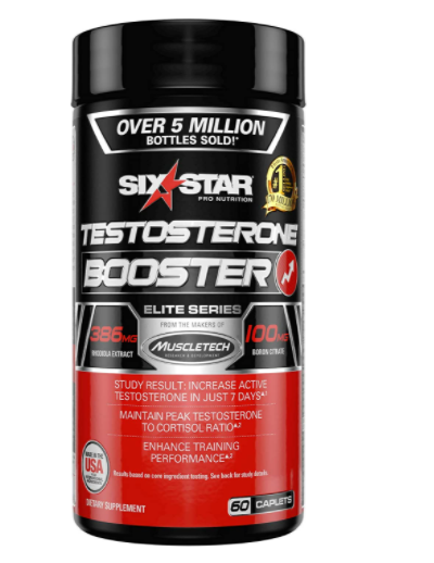 Six Star Testosterone Booster for Men 60 Pills