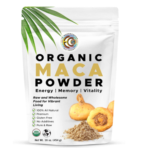 Earth Circle Organic Maca Root Powder - 16 Oz