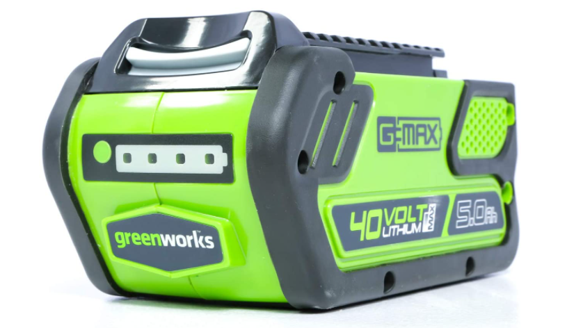 Greenworks 40V 5.0 AH Lithium Ion Battery - without USB