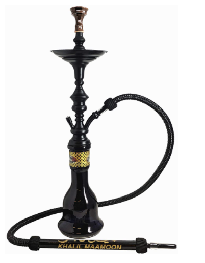 Best Khalil mamoon hookah Shisha Balck Edition - 33 inches