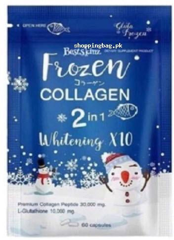 Frozen Collagen glutathione 2 in 1 whitening Reduce Acne Scars Dark Spots