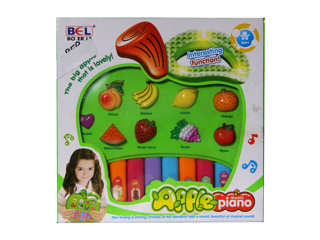 musical apple toy