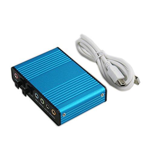 USB Optical Audio Sound Card Adapter for Pc Laptop