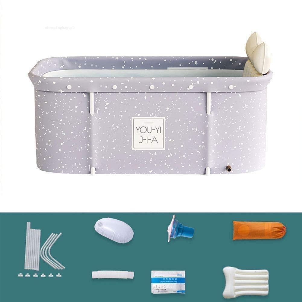 Portable Adult Folding Bathtub - Plastic Folding Steam Bathtub