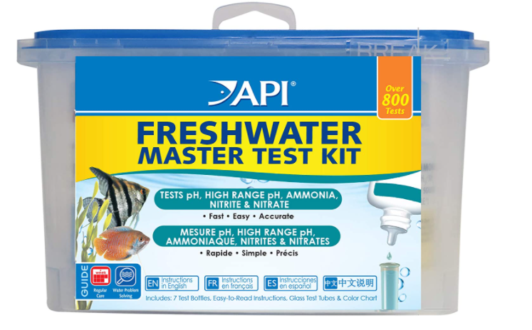 Api Freshwater Aquarium Water Test Kit - 800 Test