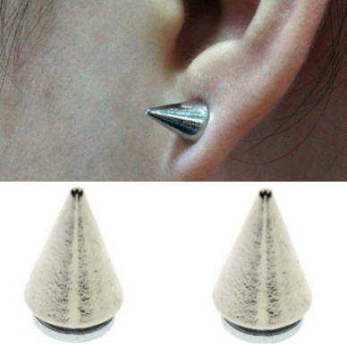 HuntGold Cone Magnetic Earring
