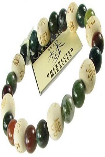 Lucky Karma Bracelet with Agate for Unexpected Miracles By Zorbitz