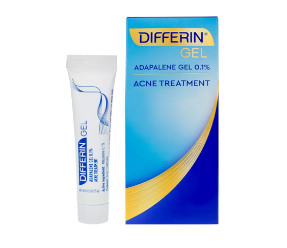 Differin Gel Acne Spot Treatment for Face with Adapalene - 0.5 Ounce