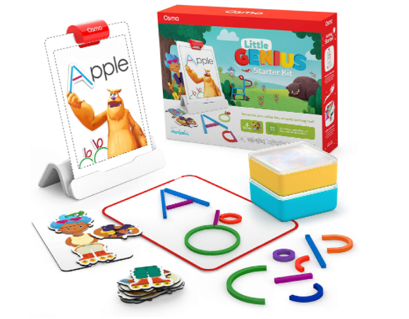 Osmo - Little Genius Starter Kit for iPad, Educational Learning Games for kids
