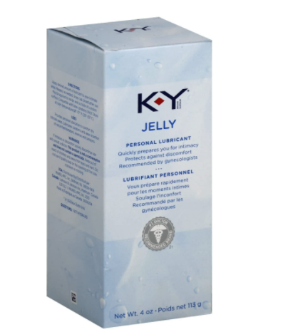K-Y Jelly Personal Lubricant - 4 oz.