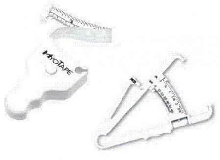 MyoTape AccuFitness Fat Caliper Kit to Measure Body Fat