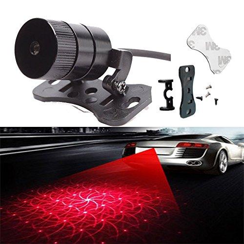 Car Laser Tail Fog Auto Brake Parking Light