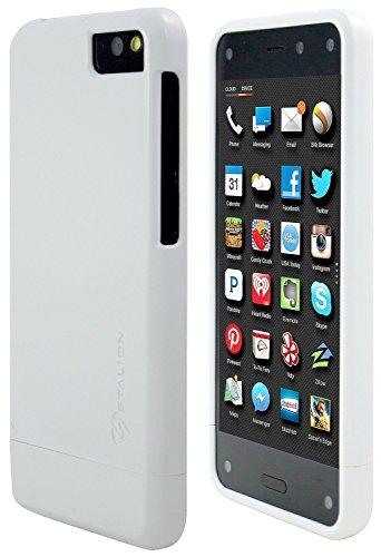 Stalion Amazon Fire Glossy White Phone Hard Case